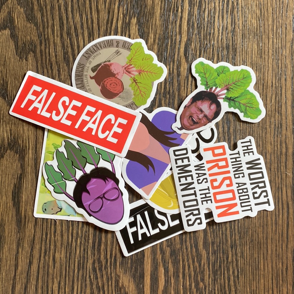 10 Office VSCO Stickers